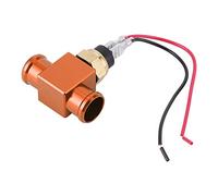 Interrupteur de Température de L'eau, Thermostat Interrupteur de Température de L'eau Capteur de Température du Ventilateur du Liquide de Refroidissement du Radiateur pour Véhicule(Orange)