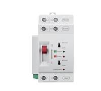 Interrupteur de transfert automatique 2 pôles AC 220 V 63 A, double alimentation ATS, for usage domestique, classe PC, 1 pièce