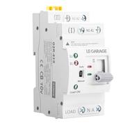 Interrupteur de transfert automatique 2P 63 A - ATS Double puissance 220 V - Commutateur sans interruption - Sélecteur électrique - Changement automatique Réseau - Générateur - Protection maison et