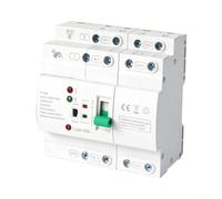 Interrupteur de transfert automatique 4P 63A AC110V/220V Dual Power Interrupteur de charge électrique 4P millisecondes Commutateur de courant d'urgence 4P pour la maison et les nouvelles énergies Dual