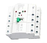 Interrupteur de transfert automatique 4P 63A CA 110V/220V Dual Power Interrupteur de charge électrique 4P Millisecondes Commutateur de courant d'urgence 4P pour la maison et les nouvelles énergies