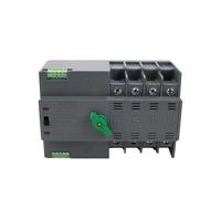 Interrupteur de transfert automatique à double alimentation, 1 pièce, 2P, 3P, 4P, sélecteur électrique ATS, disjoncteur sans interruption(2P,220V 100A)