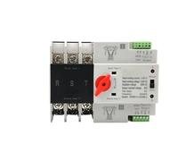 Interrupteur de Transfert Automatique | Sérénité lors des Coupures | Alimentation de Secour par Groupe Électrogène | Appareils Essentiels Alimentés | Montage Rail DIN(100A,3,Hybrid ATS)