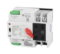 Interrupteur de Transfert d'alimentation, 2 Modes 8KV Interrupteur de Changement d'alimentation Bonne Isolation 2P AC 220V pour Le Centre Commercial (40A)