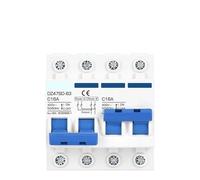 Interrupteur de transfert de puissance manuel AC 220 V 380 V DC 500 V, disjoncteur de verrouillage for alimentation photovoltaïque avec protection contre les fuites(2P-2P,DC 25A - AC 25A)
