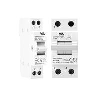 Interrupteur de transfert manuel à double alimentation GYHO8 1P 2P 3P 4P 40A 63A 100A 125A Disjoncteur de verrouillage Interrupteur d'isolement sur rail DIN(2P,40A)