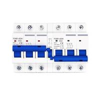 Interrupteur De Transfert Manuel Double Alimentation 3P + 3P MTS AC Disjoncteur MCB 50HZ/60HZ 63A(63A)