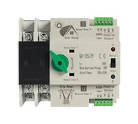 Interrupteur de transmission Dual Power 2P 100 A AC 230 V Interrupteur à double transfert pour alimentation solaire, onduleur, etc.