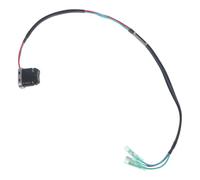 Interrupteur de Trim et D'inclinaison Noir pour Moteur Hors-bord Bateau | Plastique Robuste, Commande Précise du Système de Relevage, Compatible Divers Modèles, pour Réparation Nautique