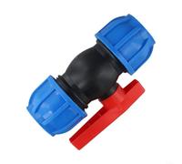 Interrupteur de valve à connecteur rapide anti-fuite pour une utilisation de joint de tuyau en polyéthylène, valve d'eau conçue pour un contrôle fluide et efficace de l'eau de plomberie (50 mm)