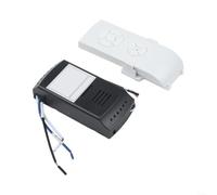 Interrupteur de ventilateur de plafond sans fil 110 V/220 V avec minuterie | Ventilateur de plafond télécommande, contrôle de la lumière du ventilateur sans fil AC 100-260 V minuterie pour la maison