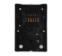 Interrupteur de ventilateur économe en énergie 122 x 79 mm pour la maison | 5 vitesses, contrôle précis du flux d'air, économie d'énergie, compatible avec de nombreuses marques, design blanc