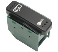 Interrupteur de verrouillage de porte centrale gauche noir satiné pour Beetle 1998-2010, remplace OEM 1C0962125A, bouton de contrôle intérieur en plastique et métal, pièce de sécurité de voiture à
