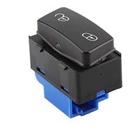 Interrupteur de verrouillage de porte Suuonee, bouton de commande de commutateur de déverrouillage de verrouillage de porte centrale ABS pour 1T0962125B