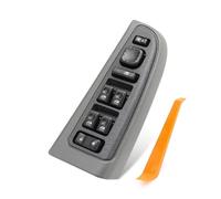 Interrupteur de Vitre Compatible Avec Chevrolet Pour Tahoe Pour Avalanche Pour Suburban 2003-2006 Commutateur De Rétroviseur Principal 15883583 10398564 15109667(Dark Gray)