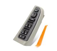 Interrupteur de Vitre Compatible Avec Chevrolet Pour Tahoe Pour Avalanche Pour Suburban 2003-2006 Commutateur De Rétroviseur Principal 15883583 10398564 15109667(Light Gray)