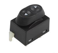 Interrupteur de vitre de remplacement direct outil Interrupteur | Compatible pour mustang, installation directe, matériau pour robuste, finition noire, pièce de rechange idéale(1pc)