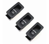 Interrupteur de vitre de voiture avec cadre de montage, boîtier de support pour Passat B6, Golf 5 MK5 6 MK6, Tiguan Rabbit 5ND 959 855 Interrupteur Bouton Bouton Poussoir(3SET Window Switch)