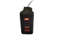 Interrupteur de vitre de voiture Radar de toit A-TRAC DRL avec interrupteur de verrouillage de différentiel avant pour Toyota pour Hilux remplacement(Rear Diff Lock)