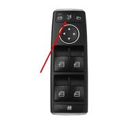 Interrupteur de vitre électrique pour Mercedes-pour Benz W242 W166 X156 C117 CLA GLA GLE GLS A2929054900(1669054400)