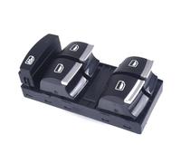 Interrupteur de vitre Principal chromé pour Audi A3 8P A4 S4 RS4 B6 B7 A6 S6 RS6 C6 Q7 4F0959851H