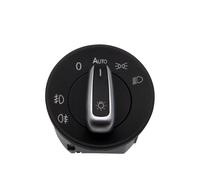 Interrupteur de voiture Compatible Avec Skoda Pour Octavia II 2004 2005 2006 2007 2008 2009 2010 2011 2012 2013 Commutateur Commande Automatique Feux Antibrouillard 1Z0941431K
