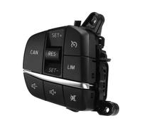 Interrupteur de Volant Gauche H1BT-9E740-DB,Bouton de régulateur de Vitesse et de Volume Audio pour Fiesta MK4,pour Focus Sharpness 2019-21-A65M