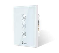 Interrupteur de volet roulant WiFi TEEKAR Smart Minuterie Compatible avec Alexa Echo et Google Assistant, Alexa Stores Interrupteur Horloge pour moteur de volet roulant