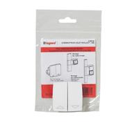Interrupteur de volets roulants pour moulure appareillage saillie LEGRAND 098982 blanc