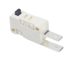 Interrupteur de voyage MS1-03 blanc normalement fermé pour purificateur d'eau, micro-ondes, lave-vaisselle, porte d'armoire, interrupteur fin en plastique, contacts argentés, résistant à la chaleur