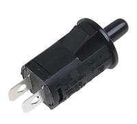 Interrupteur D'éclairage De Porte De Réfrigérateur 125V-250V, Interrupteur À Bouton-poussoir For Armoire Et Garde-robe(Open10mm)