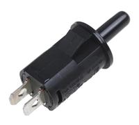 Interrupteur D'éclairage De Porte De Réfrigérateur 125V-250V, Interrupteur À Bouton-poussoir For Armoire Et Garde-robe(Open14mm)