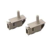 Interrupteur D'éclairage De Porte De Réfrigérateur, 2 Pièces, Amélioration De L'habitat, Interrupteur À Bouton-poussoir En Plastique, Entrées De Tension À Large Plage