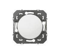 LEGRAND - Interrupteur Mural Simple ou Va-et-vient 10AX dooxie - Commande d'Éclairage (Sans Plaque) - Prêt à Installer - Fabriqué En France - Blanc