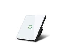 Interrupteur d'éclairage tactile LED en verre blanc Energy MCE701W