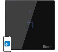 Interrupteur d'éclairage Touch Wifi + Rf 433 Sonoff T3 Eu Tx (1 canal)