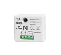 Interrupteur d'éclairage WiFi Smart Home Life 433 MHz sans fil APP commande vocale Work(1Receiver)