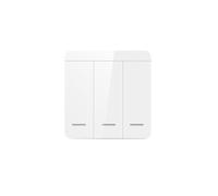 Interrupteur d'éclairage WiFi Smart Home Life 433 MHz sans fil APP commande vocale Work(3gang)