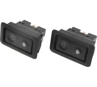 Interrupteur deélectrique Bouton Lève Vitre Fenêtre de Porte Véhicule DC 12V 6 Pins 2pcs