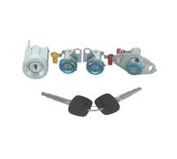 Interrupteur Démarrage Ensemble Complet De Cylindre Baril Serrure Coffre Porte, Interrupteur D'allumage Pour Toyota Pour Corolla AE110 1996-2002 69052-12340 AL071(4pcs Lock Barrel)
