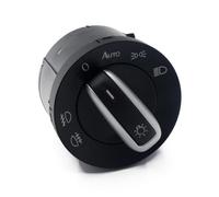 Interrupteur des phares Compatible Avec VW Pour GOLF MK5 MK6 Pour PASSAT B6 3C 2006-2017 10 Broches Bouton De Commande Lampe Avant Voiture Bouton De Commutation De Commande De Phare 5ND941431B