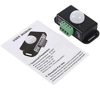 Interrupteur détecteur de mouvement, interrupteur automatique 12 V/24 V infrarouge pour lampe, lampe fluorescente et autres types de charges