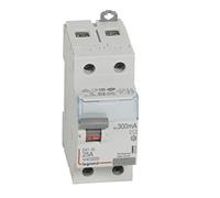 Interrupteur différentiel 2P 230V~ 25A type AC 300mA - 2 modules