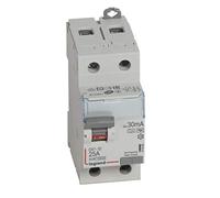 Legrand Interrupteur différentiel DX3-ID 2P 230V~ 25A Type F 30mA HPI 2 modules