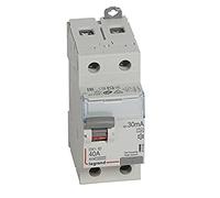 Legrand Interrupteur différentiel 2P 230V~ 40A Type A 30mA - 2 modules