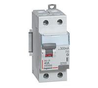 Interrupteur différentiel 2P 230V~ 40A type AC 300mA - 2 modules