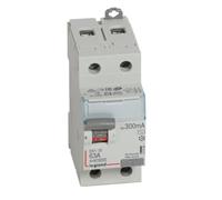 Interrupteur différentiel 2P 230V~ 63A type AC 300mA - 2 modules
