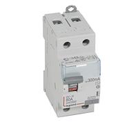 Interrupteur différentiel 2P 230V~ 80A type AC 300mA - 2 modules