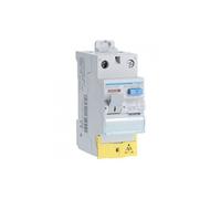 Interrupteur différentiel 2P 40A 30mA type A à bornes decalees - HAGER CDA743F