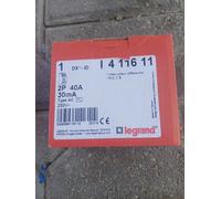 Legrand Interrupteur différentiel DX³ 2P 40 A 30 mA Type AC à vis